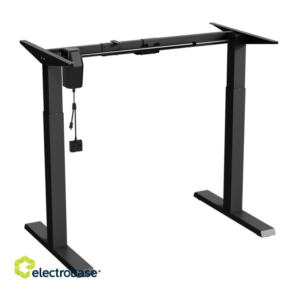 Ergo Office ER-403B Sit-stand Desk Table Frame Electric Height Adjustable Desk Office Table Without Table Top Black image 3