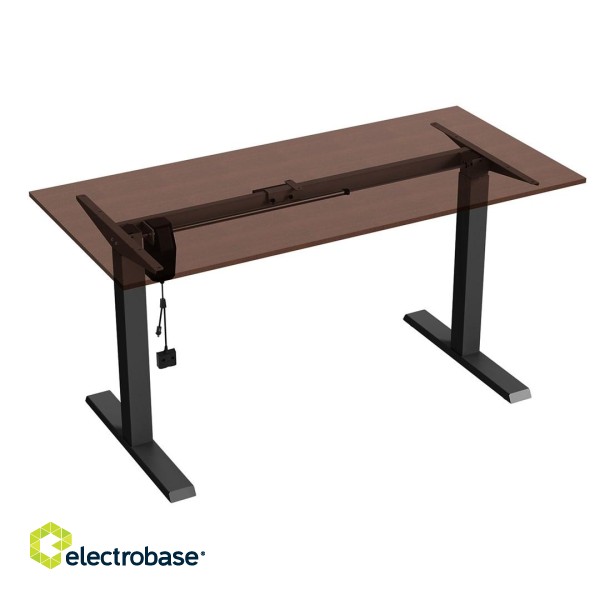 Ergo Office ER-403B Sit-stand Desk Table Frame Electric Height Adjustable Desk Office Table Without Table Top Black image 4