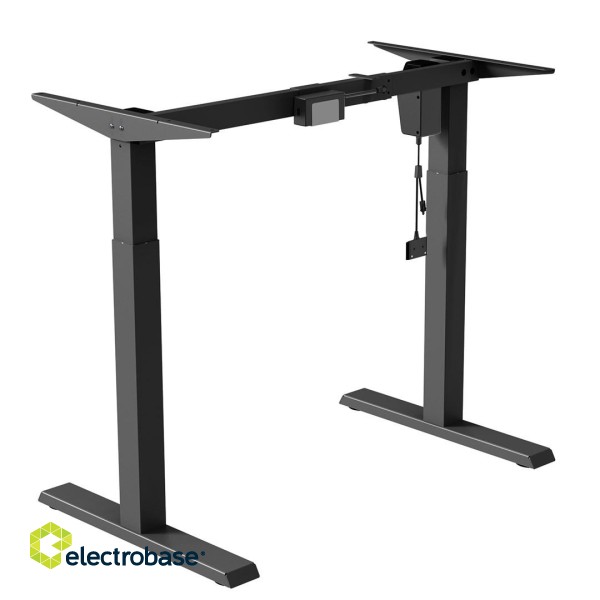 Ergo Office ER-403B Sit-stand Desk Table Frame Electric Height Adjustable Desk Office Table Without Table Top Black image 5