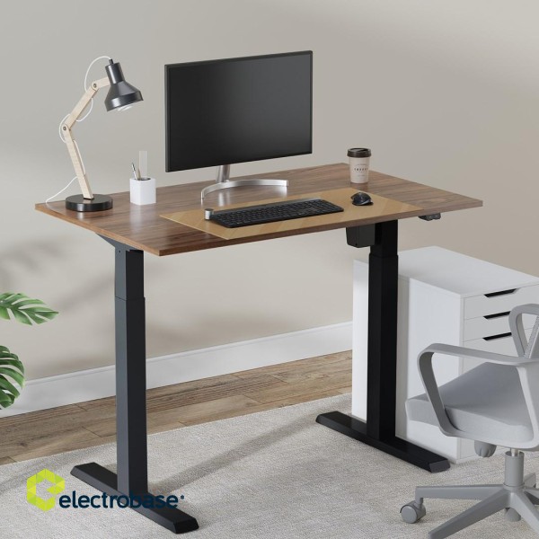 Ergo Office ER-403B Sit-stand Desk Table Frame Electric Height Adjustable Desk Office Table Without Table Top Black image 7