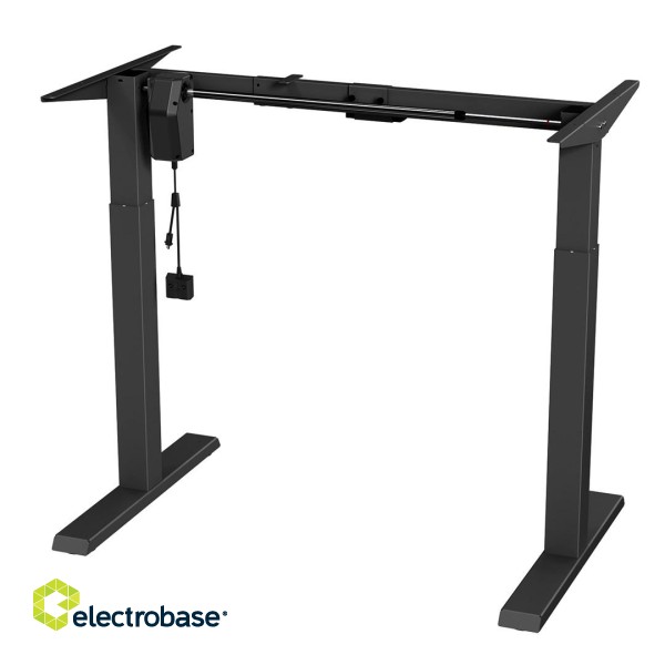 Ergo Office ER-403B Sit-stand Desk Table Frame Electric Height Adjustable Desk Office Table Without Table Top Black image 9