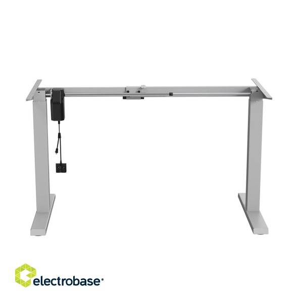 Ergo Office ER-403G Sit-stand Desk Table Frame Electric Height Adjustable Desk Office Table Without Table Top Gray image 6