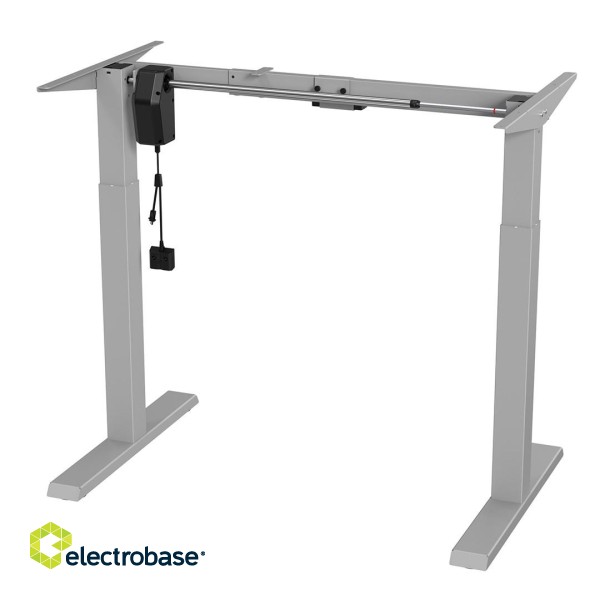 Ergo Office ER-403G Sit-stand Desk Table Frame Electric Height Adjustable Desk Office Table Without Table Top Gray image 10
