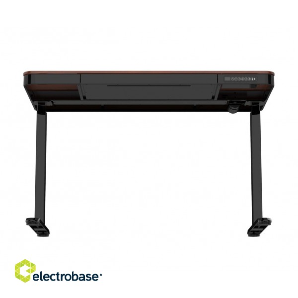 Tuckano Electric height adjustable desk ET119W-C Black/Walnut image 5