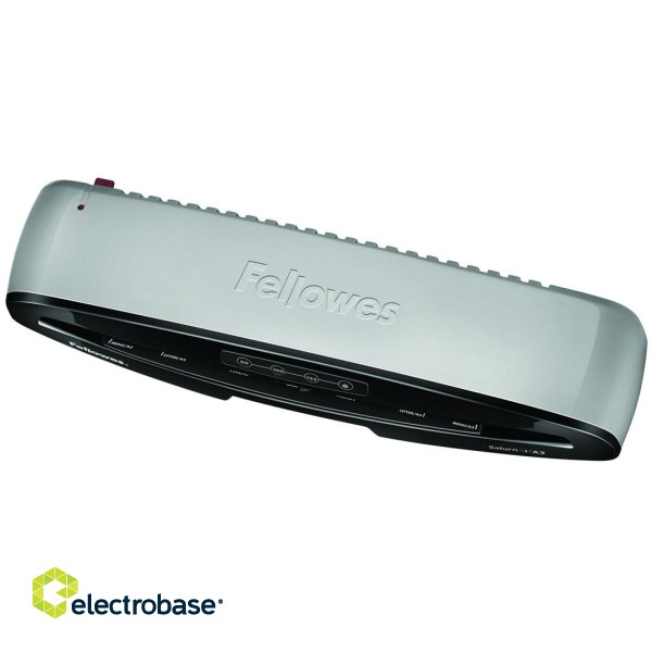 Fellowes Saturn 3i Cold/hot laminator 300 mm/min Black, Silver image 7