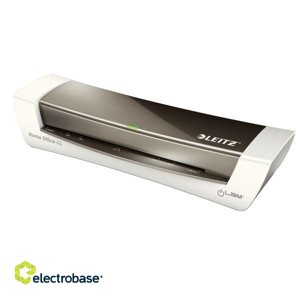 Leitz iLAM Laminator Home Office A4 Hot laminator 310 mm/min Grey, White фото 1