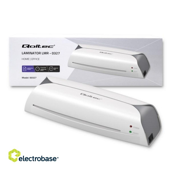 Qoltec Laminator LMR-0327 | A4 image 3