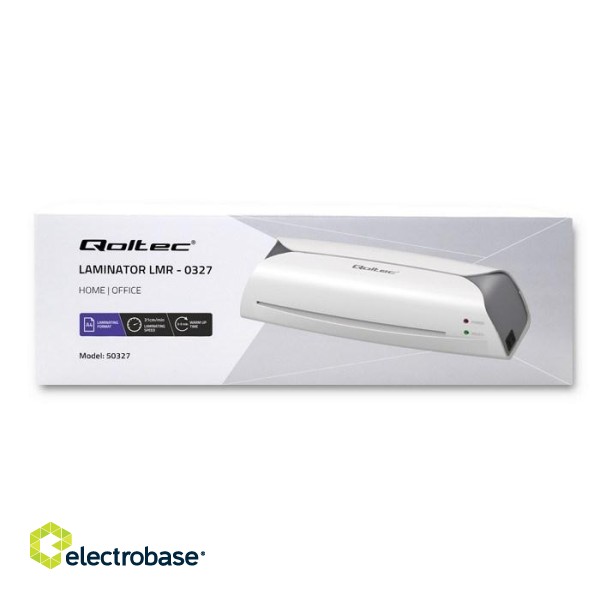 Qoltec Laminator LMR-0327 | A4 image 9