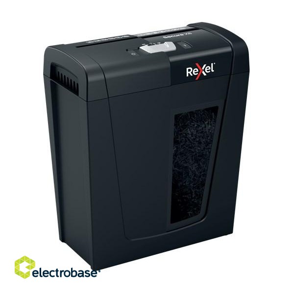 Rexel Secure X8 paper shredder Cross shredding 70 dB Black image 5