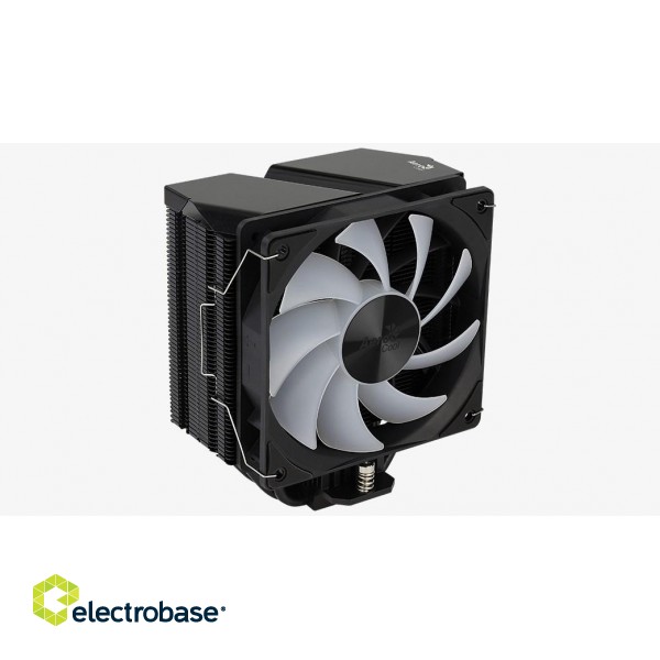 Aerocool Rime 4 Processor Air cooler 12 cm Black 1 pc(s) image 5