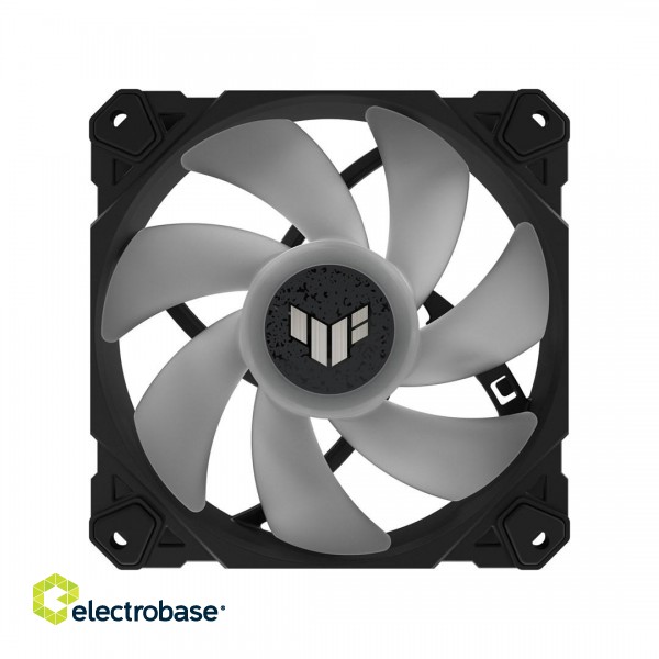 ASUS TUF Gaming TF120 ARGB Fan Computer case Air cooler 12 cm Black image 3