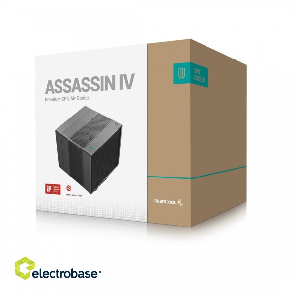 DeepCool ASSASSIN IV Processor Air cooler 14 cm Black 1 pc(s) фото 9