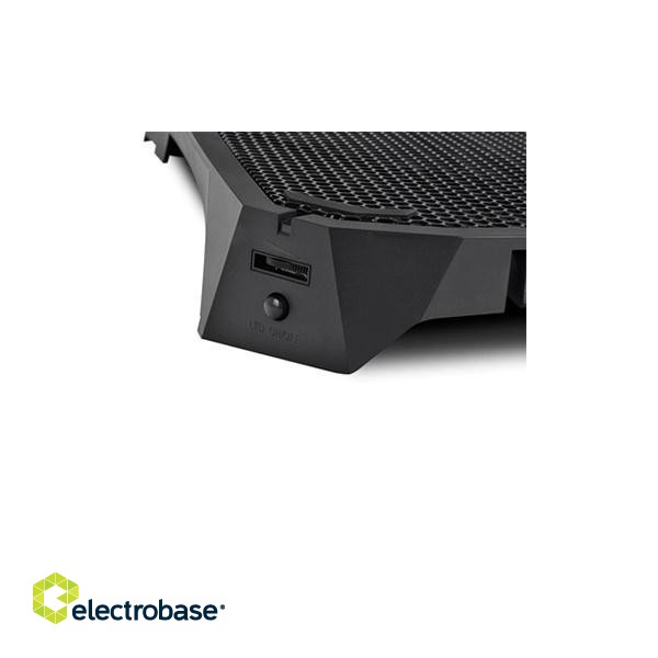Thermaltake Massive V20 laptop cooling pad 43.2 cm (17") Black фото 10