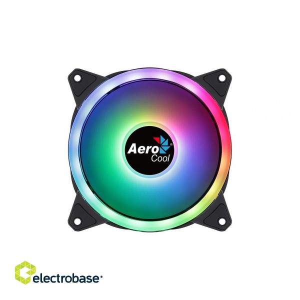 Aerocool Duo 12 ARGB 6-pin Computer case Fan 12 cm Black image 7