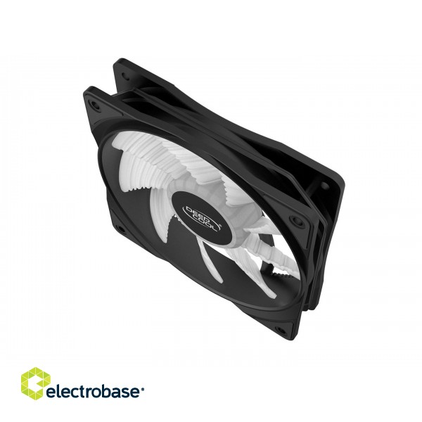 DeepCool RF120W Computer case Fan 12 cm Black, Translucent 1 pc(s) image 3