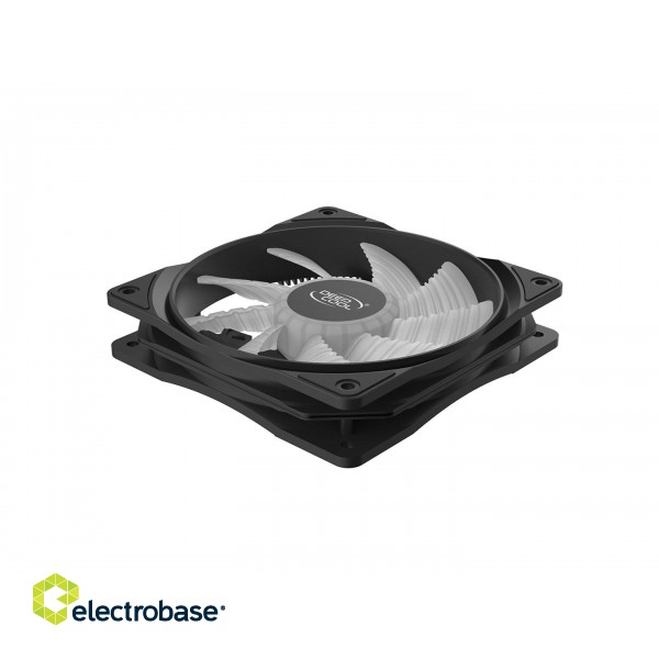 DeepCool RF120W Computer case Fan 12 cm Black, Translucent 1 pc(s) image 4