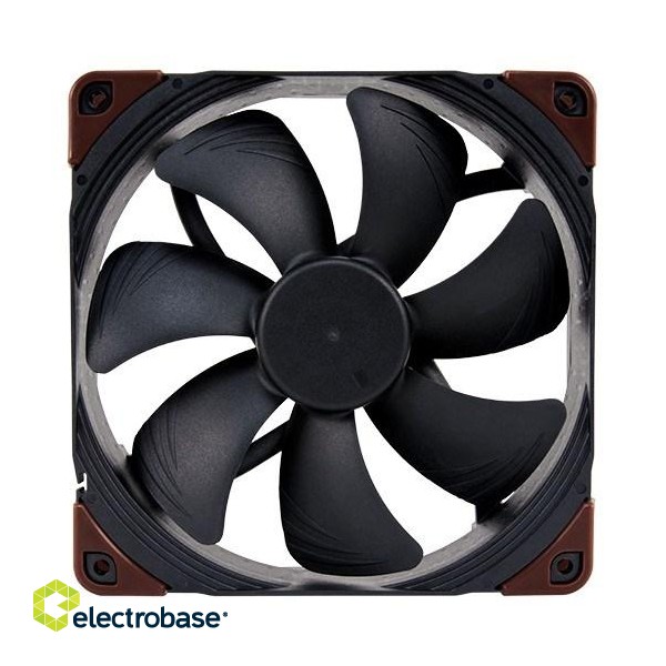 Noctua NF-A14 industrialPPC-2000 Computer case Fan 14 cm Black, Brown image 2