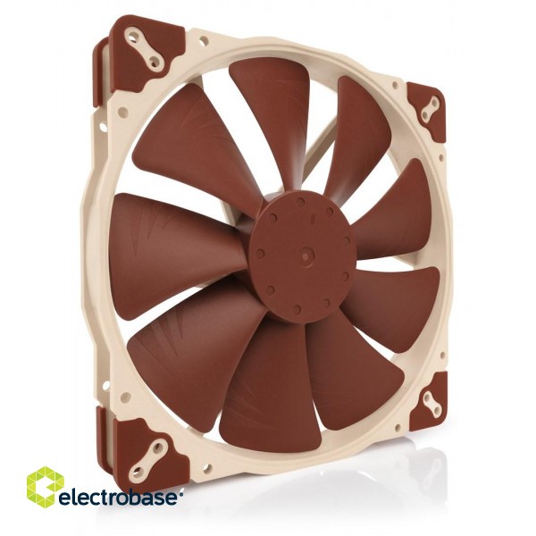 Noctua NF-A20 Computer case Fan 20 cm Beige, Brown image 1