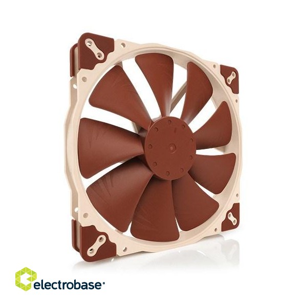 Noctua NF-A20 PWM Computer case Fan 20 cm Beige, Brown image 1