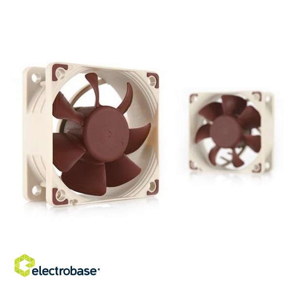 Noctua NF-A6x25 PWM Computer case Fan 6 cm Beige, Brown image 2