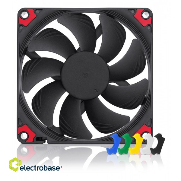 Noctua NF-A9X14 HS-PWM CH.BK.S computer cooling component Computer case Fan 9.2 cm Black image 1