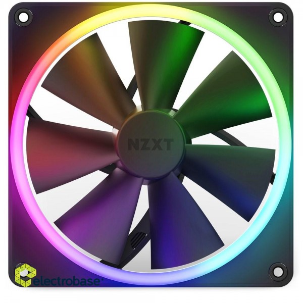 NZXT F140 RGB Computer case Fan 14 cm Black 1 pc(s) image 4