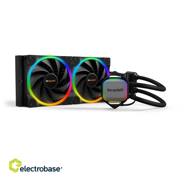 be quiet! Pure Loop 2 FX 280mm Processor All-in-one liquid cooler 14 cm Black 1 pc(s) image 1