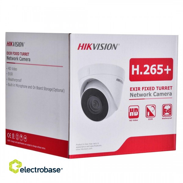 Hikvision Digital Technology DS-2CD1323G0E-I IP security camera Outdoor Turret 1920 x 1080 pixels Ceiling/wall paveikslėlis 7