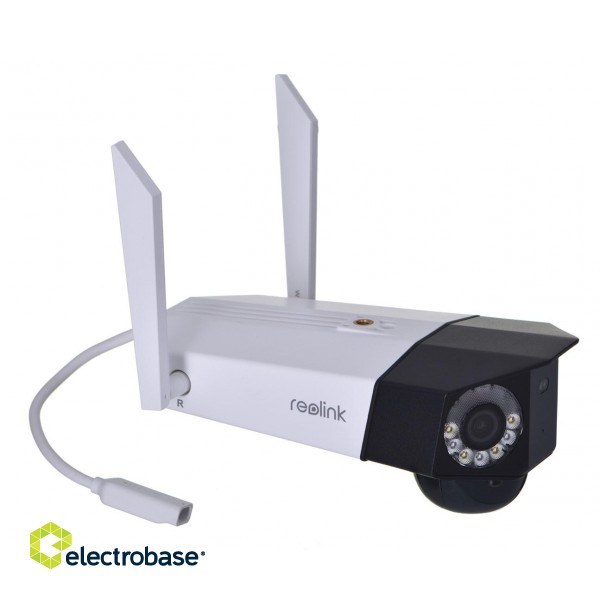 IP Camera REOLINK DUO 2 LTE wireless WiFi with battery and dual lens White image 8