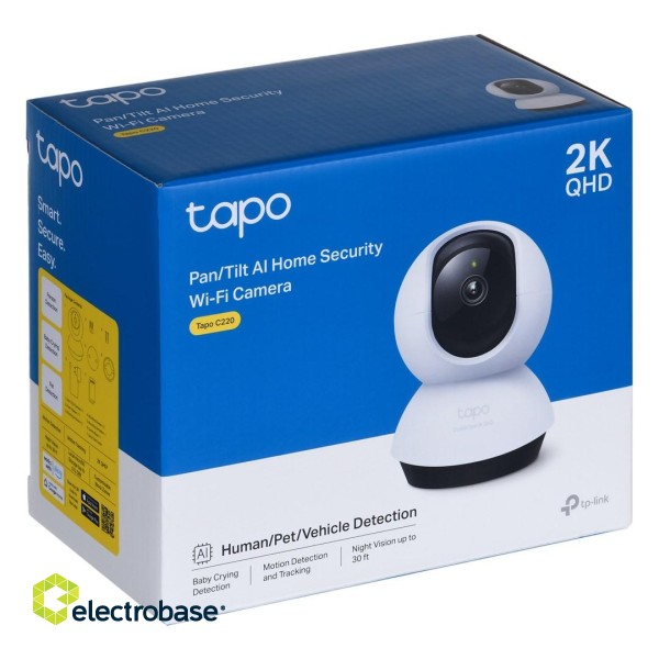 TP-Link Tapo Pan/Tilt AI Home Security Wi-Fi Camera image 5