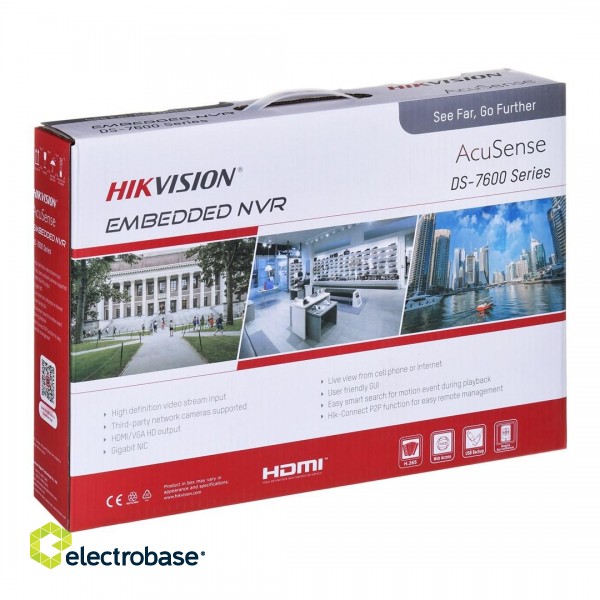 IP recorder HIKVISION DS-7604NXI-K1 фото 8