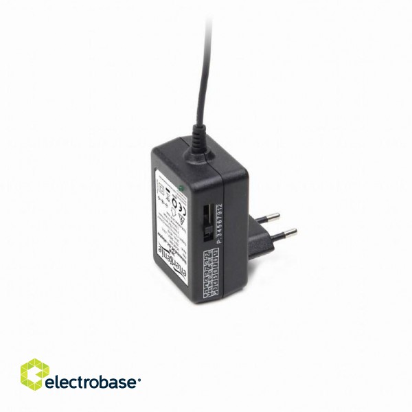 EnerGenie EG-MC-009 power adapter/inverter Indoor 24 W Black image 1
