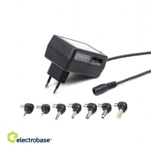 EnerGenie EG-MC-009 power adapter/inverter Indoor 24 W Black image 3