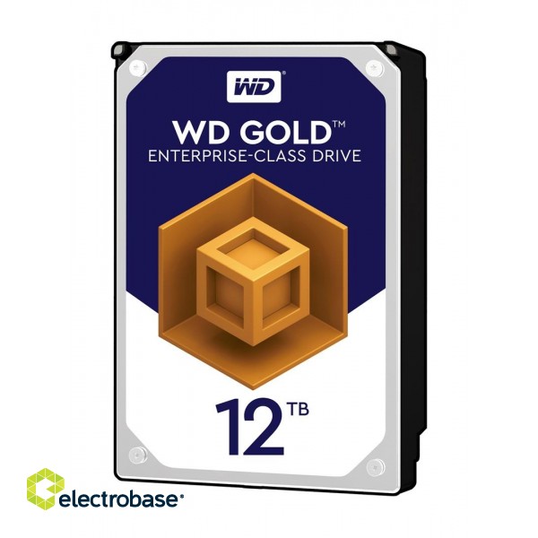 Western Digital Gold 3.5" 12 TB Serial ATA III paveikslėlis 1