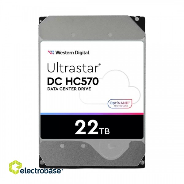 WESTERN DIGITAL HDD ULTRASTAR 22TB SAS 0F48052 paveikslėlis 1