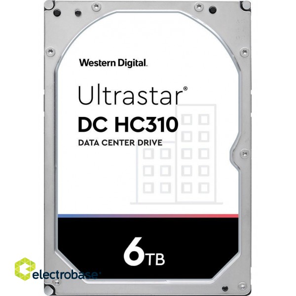 Western Digital Ultrastar DC HC310 HUS726T6TAL4204 3.5" 6 TB SAS paveikslėlis 3