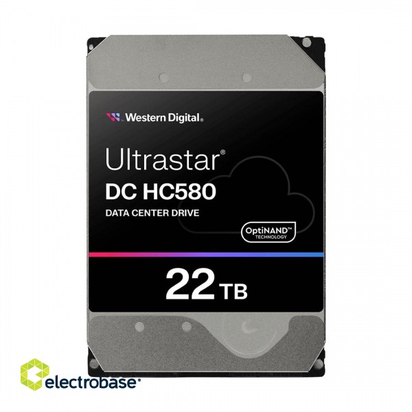 Western Digital Ultrastar DC HC580 3.5" 22 TB Serial ATA paveikslėlis 2