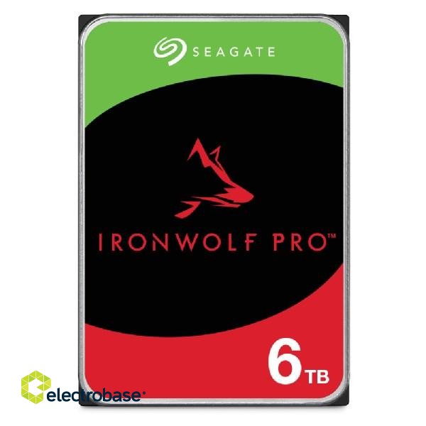 Seagate IronWolf Pro ST6000NT001 internal hard drive 3.5" 6 TB image 1