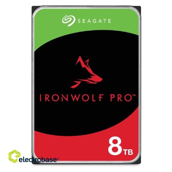 Seagate IronWolf Pro ST8000NT001 internal hard drive 3.5" 8 TB Serial ATA III image 1