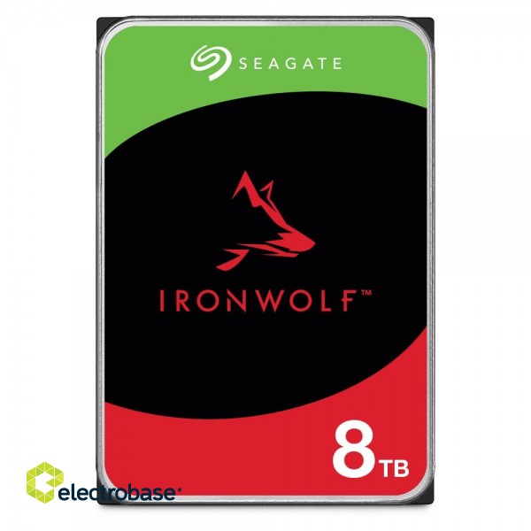 Seagate IronWolf ST8000VN004 internal hard drive 3.5" 8000 GB Serial ATA III image 1