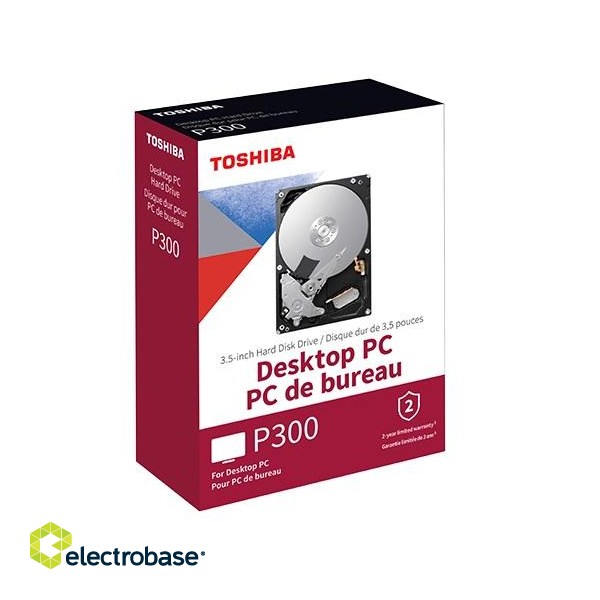 Toshiba | Hard Drive | P300 | 5400 RPM | 6000 GB | 128 MB фото 3