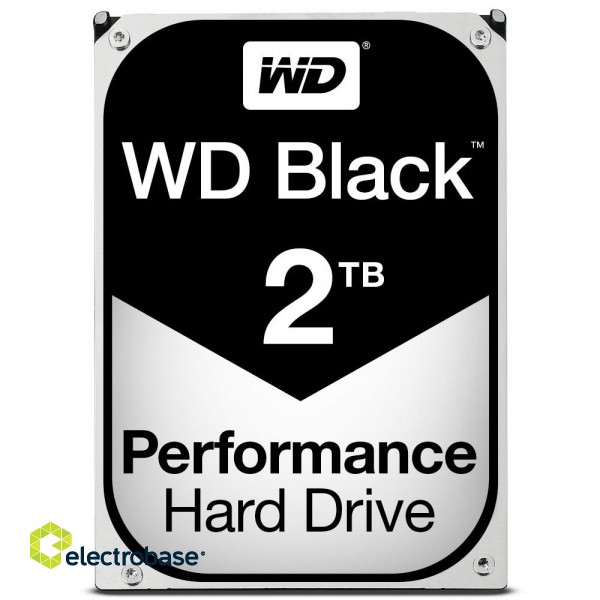 Western Digital Black 3.5" 2 TB Serial ATA III paveikslėlis 2