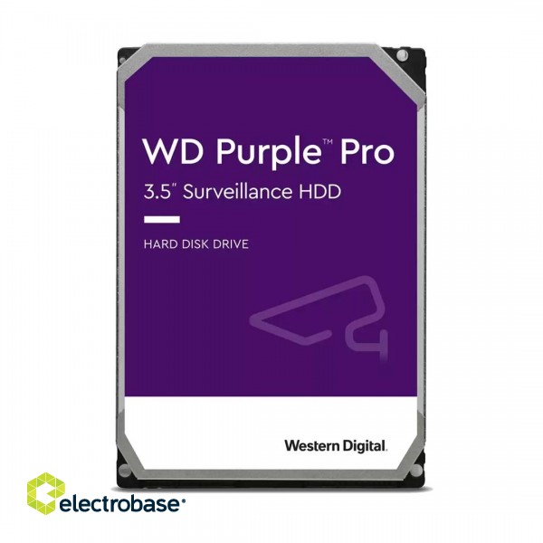 Western Digital Purple Pro 3.5" 8 TB Serial ATA III paveikslėlis 1