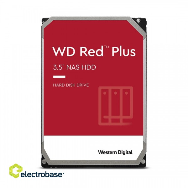 Western Digital WD Red Plus 3.5" 12000 GB  Serial ATA III
