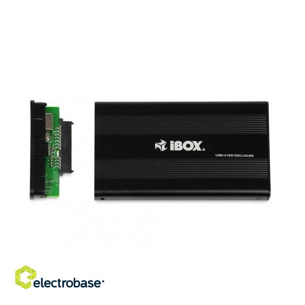 iBox HD-01 HDD enclosure Black 2.5" paveikslėlis 3