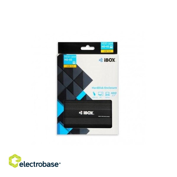 iBox HD-02 HDD enclosure Black 2.5" image 5