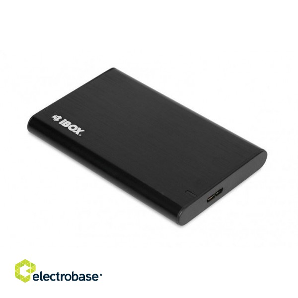 iBox HD-05 HDD/SSD enclosure Black 2.5" image 1