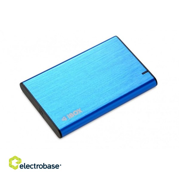 iBox HD-05 HDD/SSD enclosure Blue 2.5" image 2