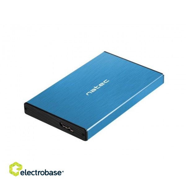 NATEC CASE HDD RHINO GO (USB 3.0, 2.5", BLUE) image 3