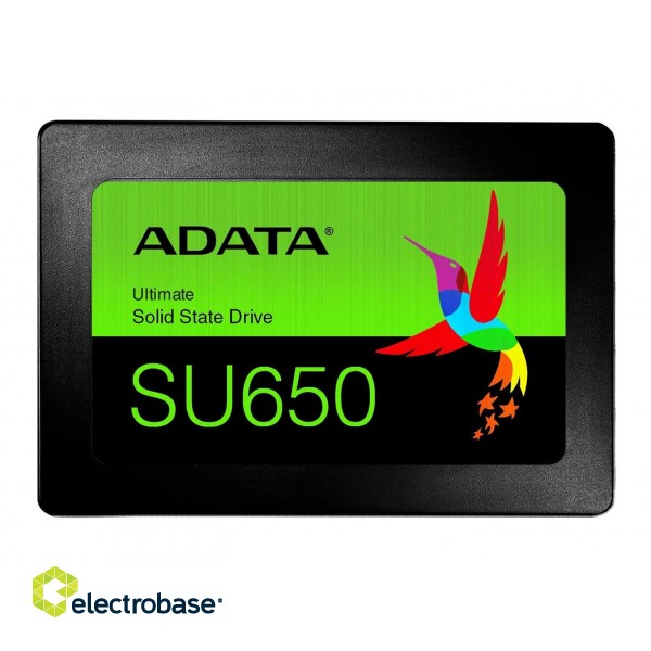 ADATA SU650 2.5" 120 GB Serial ATA III SLC paveikslėlis 1